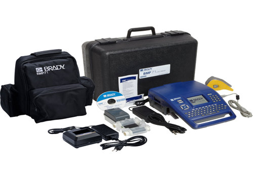เครื่องปริ้นลาเบลเบรดี้ Brady bmp71 label printer with soft case and quick charger